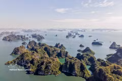 下龙湾美景。图自越通社