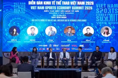 2026年越南体育经济论坛成为专家学者分享越南体育经济建设与发展经验、战略的重要桥梁。图自Vietnam+