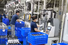 北宁省升龙包装生产与进出口股份公司生产线。图自越通社