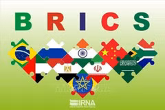 金砖国家国旗。图自越通社