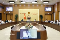 会议现场。图自越通社