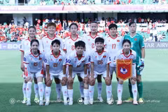 越南女足位列第37位。越南足球联合会供图