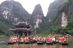 据报告，99%的越南游客将旅行与积极情绪联系在一起。图自《新河内报》