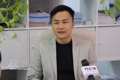 人工智能专家、越南—澳大利亚知识分子和专家协会新南威尔士州分会主席阮俊义博士。图自越通社