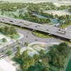 胡志明市-木牌高速公路效果图。图自互联网