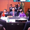 越南副总理兼外交部长裴青山出席第58届东盟外长会议(AMM-58)全体会议。图自越通社