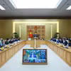 会议现场。图自越通社