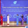 越南妇女联合会正式推出“越南女性”应用程序。图自越通社