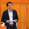 梁三光大将发表讲话。图自越通社