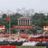 8月30日，八月革命胜利暨9·2国庆80周年庆典的阅兵、游行活动（A80任务）国家级总彩排在首都河内巴亭广场举行。图自越通社
