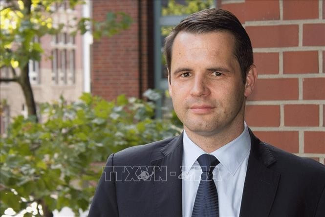 亚洲－太平洋德国企业联合会（OAV）代表丹尼尔·米勒。图自越通社