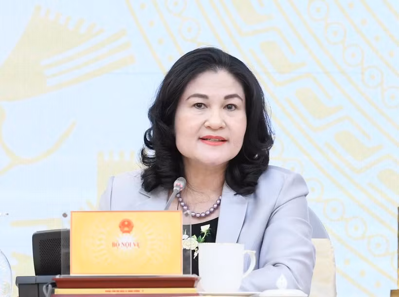 越南内务部副部长阮氏河。图自thanhtra.com.vn