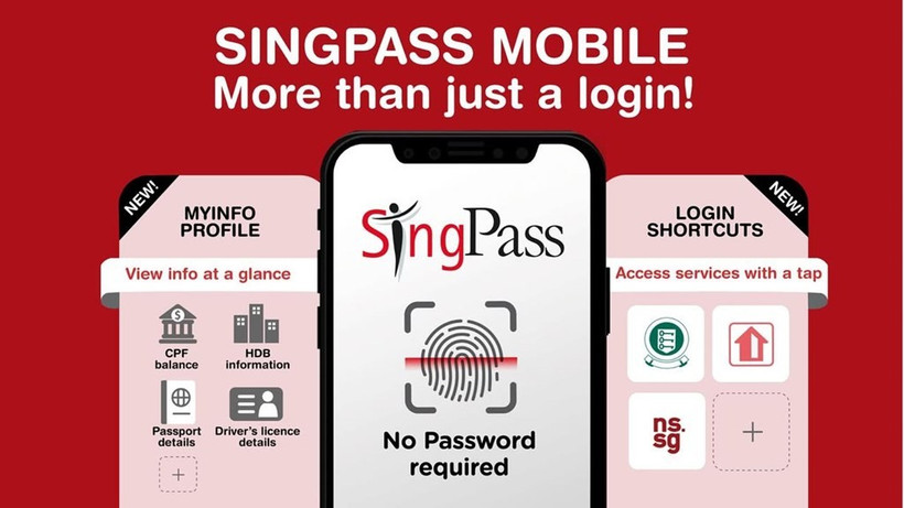 新加坡推动使用Singpass打击网络诈骗。图自越通社