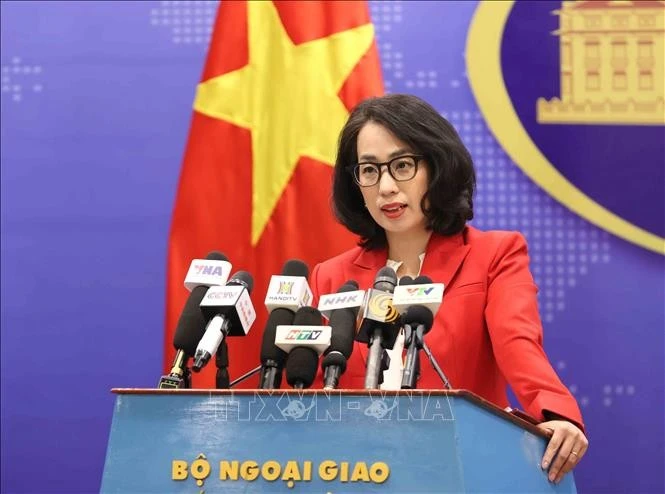 越南外交部发言人范秋姮。图自越通社