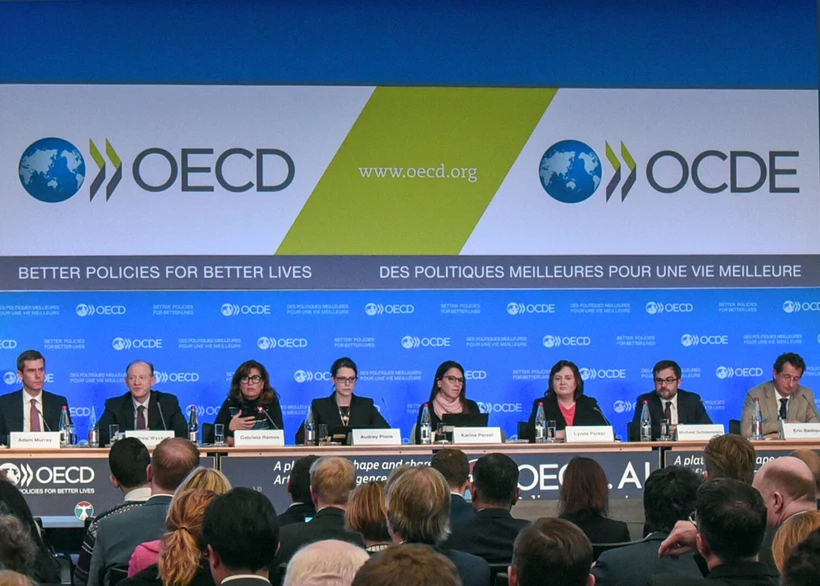 经济合作与发展组织（OECD）在法国举行的会议。图自OECD.ai
