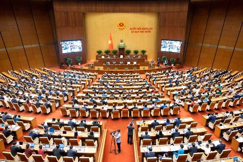 会议现场。图自越通社