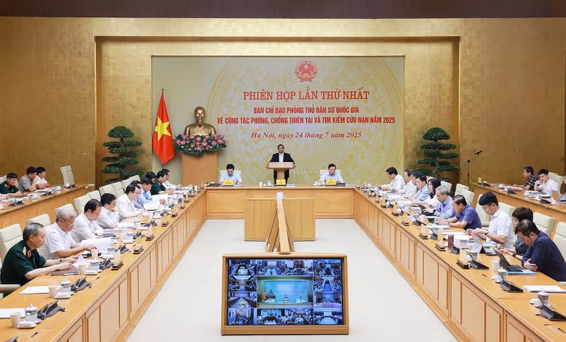 会议现场。图自越通社