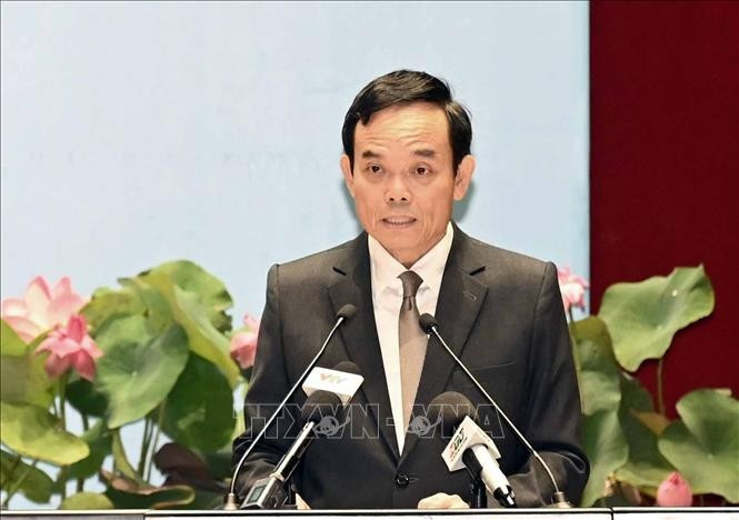 越共中央委员、胡志明市市委书记陈流光。图自越通社