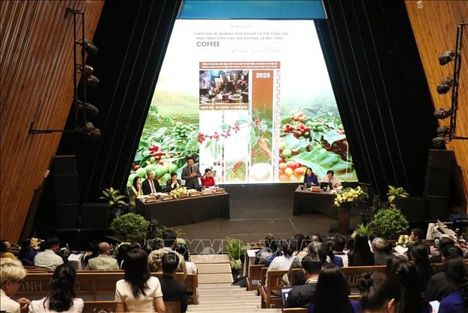 研讨会现场。图自越通社