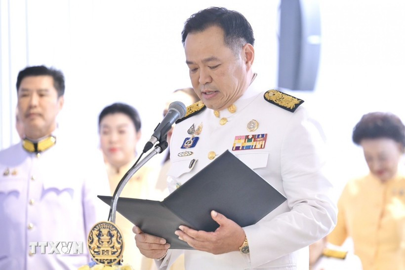 泰国新任总理阿努廷·查恩维拉库（Anutin Charnvirakul）。图自越通社