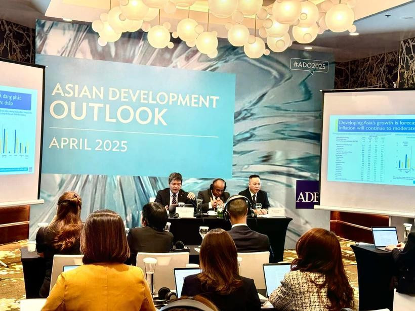 亚洲开发银行预测2025年越南经济增长率为6.6%。图自越通社