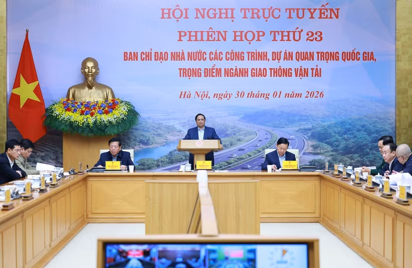会议现场。图自越通社