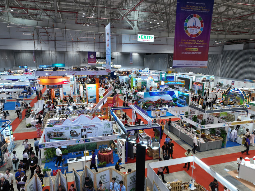ITE HCMC 2025于9月4日至6日在胡志明市新美坊西贡会展中心成功举办。图自越通社