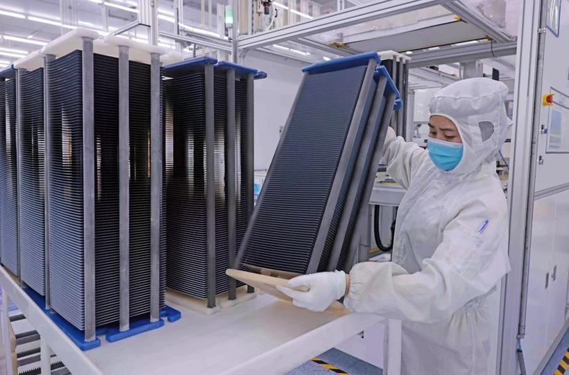 今年前三个月，中国对越南的注册投资资金已超过14.7亿美元，同比增长68.5%。图自越通社