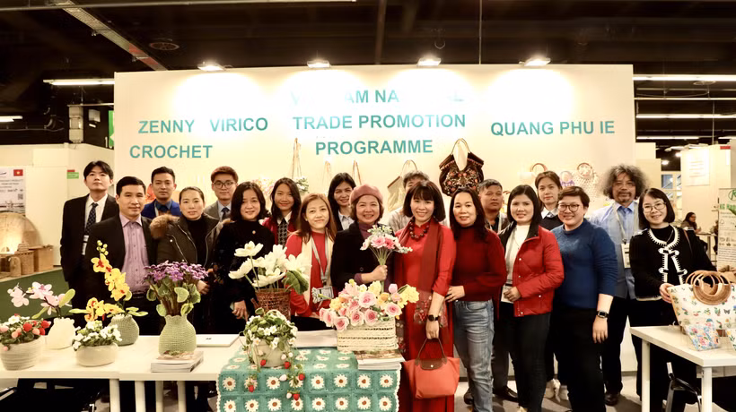 越南共有65家企业参加2025年德国法兰克福消费品展览会。图自越通社