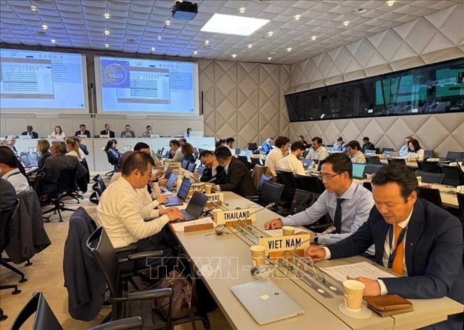 越南参加挪威第八次贸易政策审议会议。图自越通社