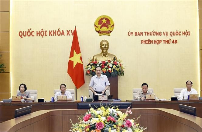 越南国会常委会第48次会议开幕。图自越通社