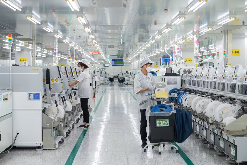 越南四季度经济强劲增长 全年GDP高增8.02%。图自Vietnam+