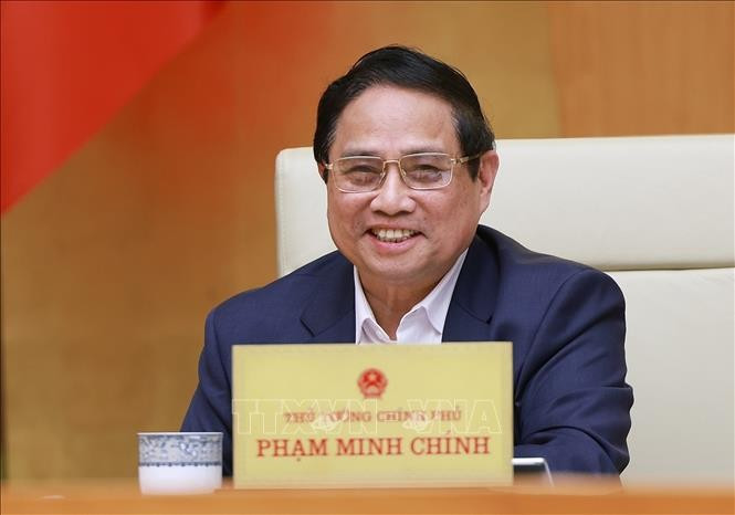 越南政府总理范明政。图自越通社
