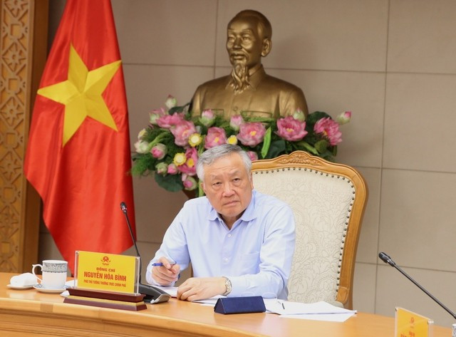 阮和平副总理。图自越通社