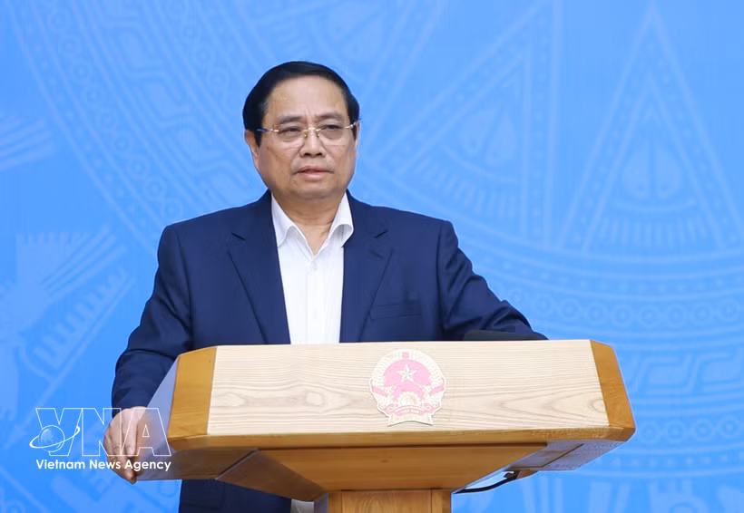 越南政府总理范明政。图自越通社
