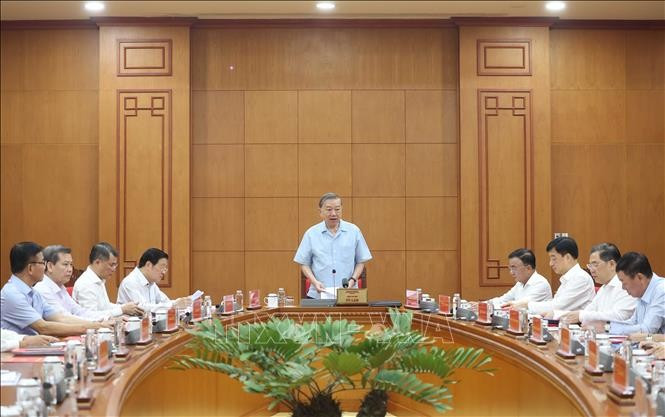 会议现场。图自越通社