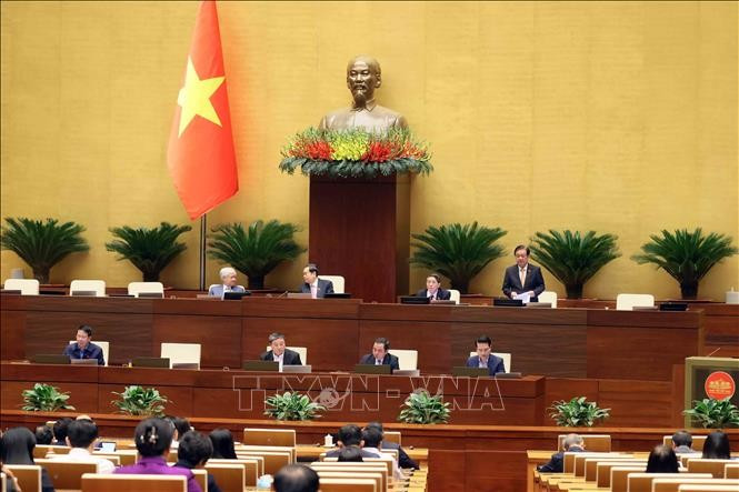 会议现场。图自越通社