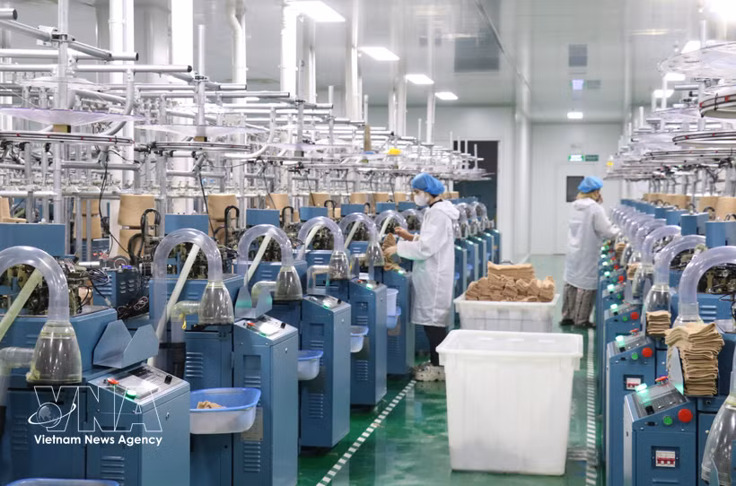 前7个月越南经济保持增长势头迈向两位数目标。图自越通社
