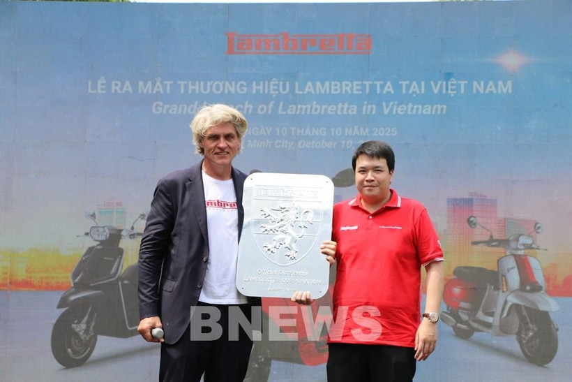 意大利传奇品牌Lambretta正式进军越南市场。图自越通社