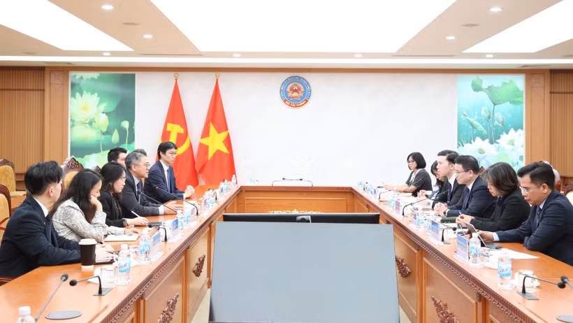 会见现场。图自经济财政杂志