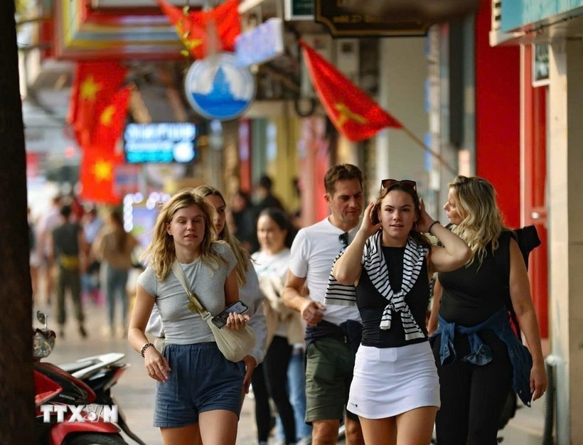 仅9月份，入境越南的国际游客量约达150万人次。图自越通社