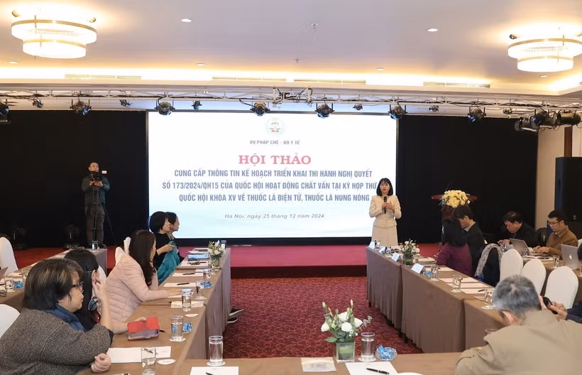 研讨会场景。图自越通社