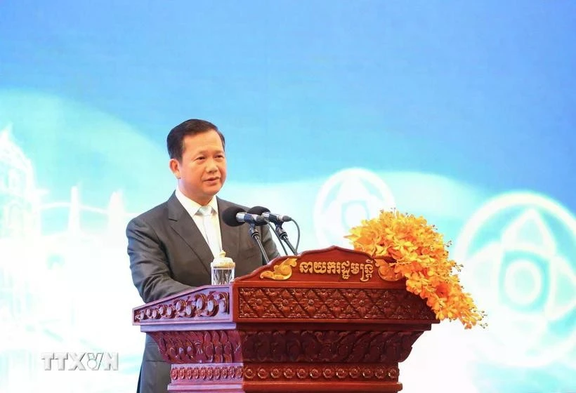 柬埔寨首相洪玛奈亲王。图自越通社