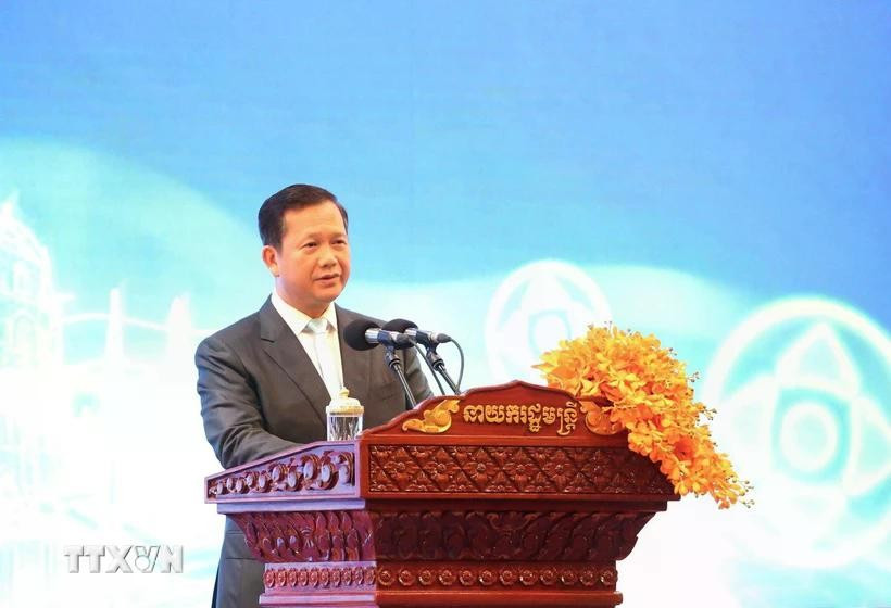 柬埔寨首相洪玛奈亲王。图自越通社