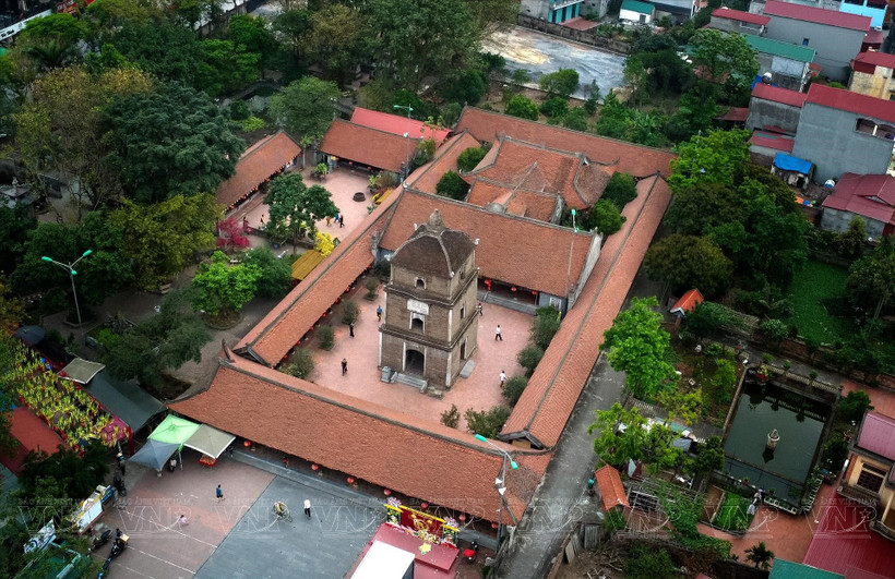  桑寺--京北地区国家级特殊遗迹。图自越通社