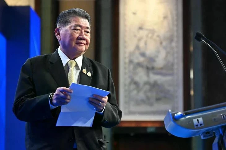 泰国副总理兼国防部长普坦·威差耶猜。图自AFP