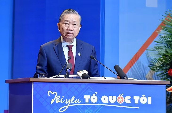 越共中央总书记苏林。图自VOV