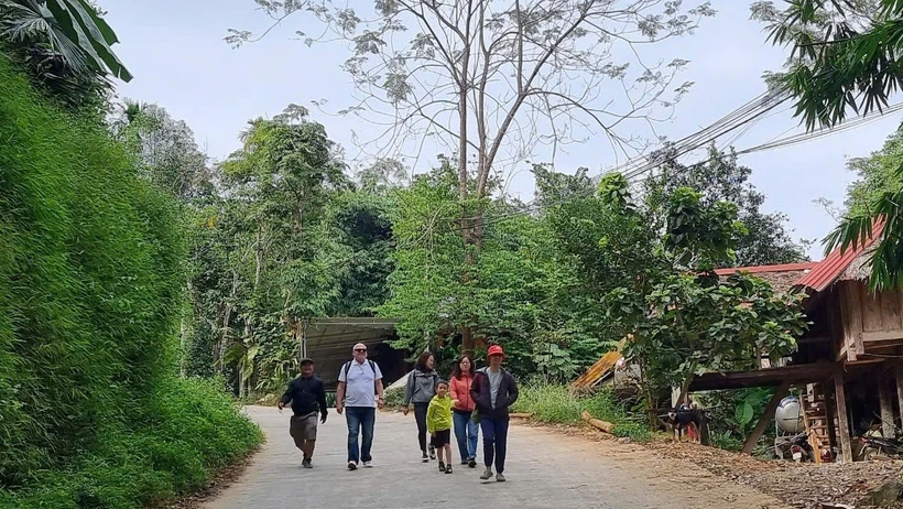 浦良生态旅游和社区旅游正成为重要杠杆，助力消除贫困。图自越通社