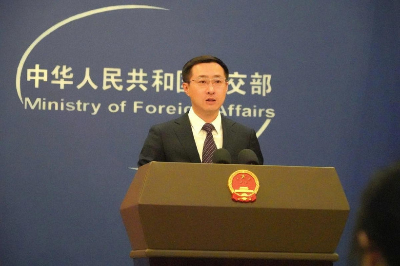 中国外交部发言人林剑。图自越通社