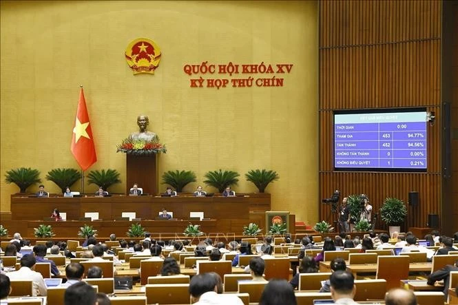 会议场景。图自越通社